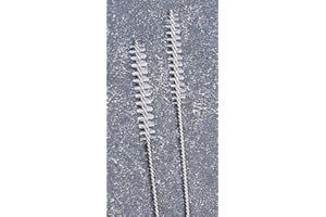 EA CAREY 2 Pack Stainless Steel & Nylon Shank Cleaning Brushes for Pipes