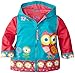 Stephen Joseph Kids' Toddler Girls' Rain Coat, OWL, 4T