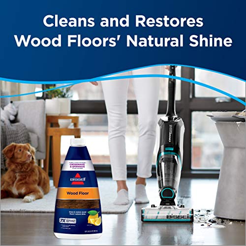 Bissell Crosswave Wood Floor Cleaning Formula, 32 oz. 1929, 32 Fl Oz