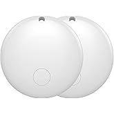 Air Tracker Tag for Android Smart Tag(Not for iOS) Tags-4 Pack Android Work with Google Find Hub App Key Finder Bluetooth Tracker Item Locator for Keys, Luggage, Backpack, etc. (White, 2 Pack)