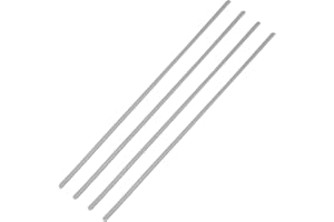 Lyreh 4pcs Laptop Rubber Feet Strips, 11.81x0.24x0.04in Anti-Slip Bumper Bottom Rubber Replacement Feet Strips Accessories fo