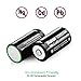 BONAI Rechargeable C Batteries 5,000mAh 1.2V Ni-MH High Capacity High Rate C Size Battery C Cell Rechargeable Batteries (8 Pack)