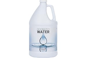 INDCO Deionized Water - Prime Demineralized Solution - Certified Laboratory Grade DI Water - Sterile for Deep Cleaning, Cooling, Cosmetic, & Hygiene
