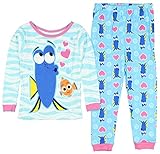 Disney Pixar Finding Dory Little Girls' Toddler 2 Piece Pajama Set