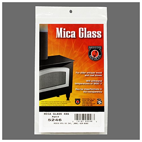 MEECO'S RED DEVIL 5246 Mica Glass for Stoves