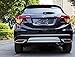 Yingchi 2Pcs Chrome Rear Fog Light Lamp Frame Cover Trim Strip for Honda HRV HR-V 2016 2017 2018