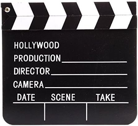 OPP P&o Hollywood Film Prop Home Movie Action Scene Directors Take Clapper Board