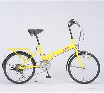 Amazon コールマン Coleman インチ 6段変速 折りたたみ自転車 Fd Sl 保険付 イエロー 3125 スポーツ アウトドア