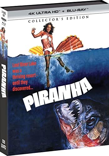 ピラニア 2作品セット Blu-ray Amazon.com: Piranha II: The Spawning [Blu-ray] : Tricia O'Neil