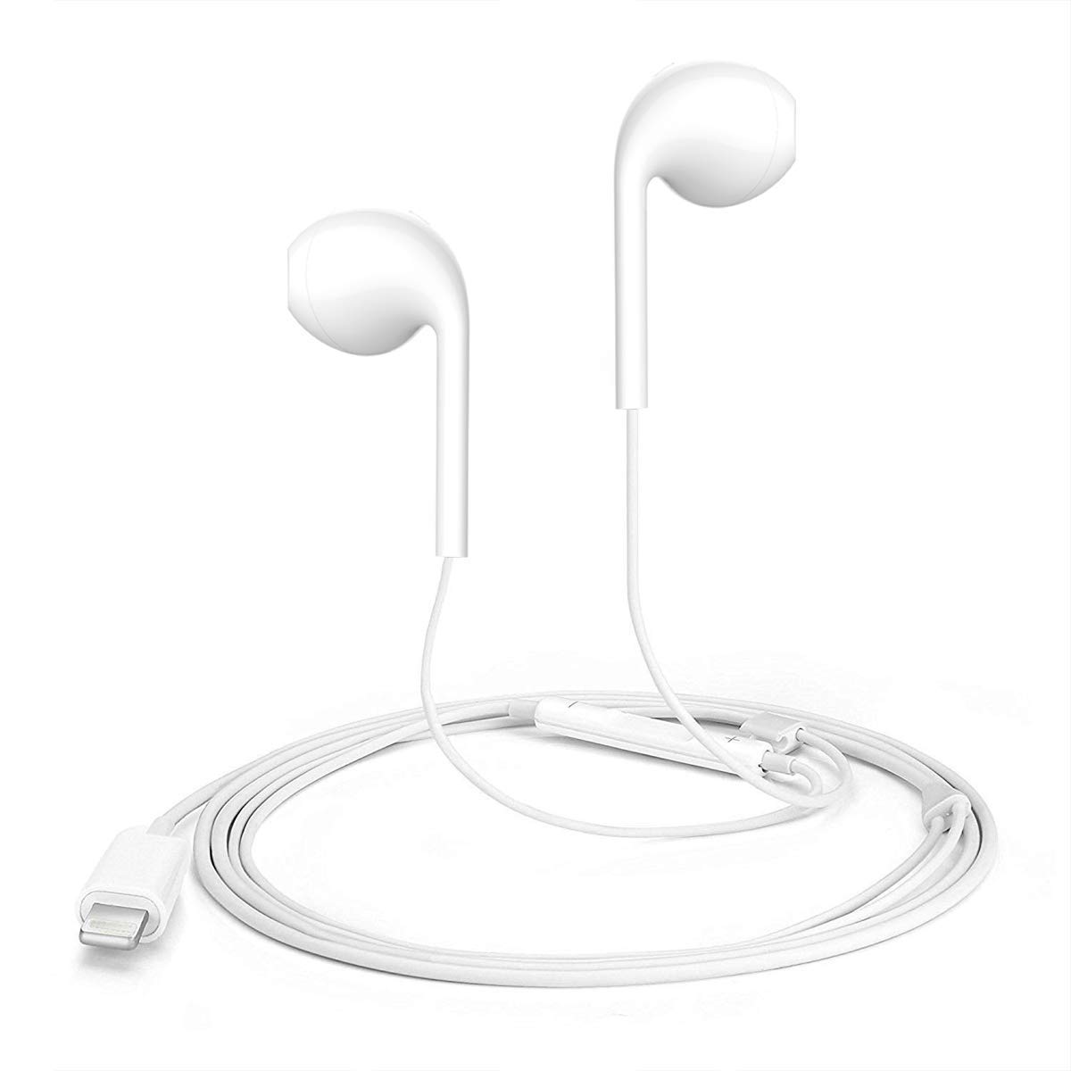 Earbuds Headphones Compatible for iPhone 8 Headphones, Plug and Play Earphones with Built in Remote Control, Applicalbe with iPhone Xs/XS Max/XR/X/8/8 Plus/7/7