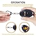 Personal Alarm 120db with Keychain and LED Flashlight for Women/Elderly/Kids/Student Anti-Theft ,Anti-Rape, Anti-Attack, Self-protection Security by Noopel (Black)