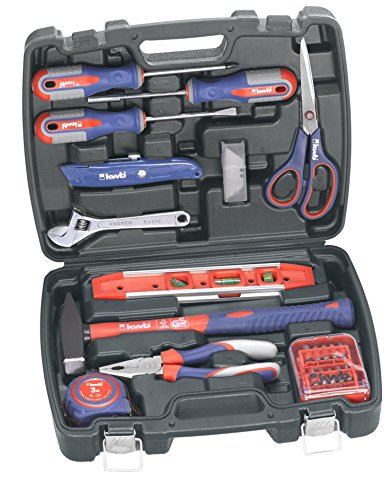 kwb Werkzeugkoffer aus robustem Hartkunststoff inkl. 40-tlg. hochwertigem Werkzeug-Set als perfekte Grundausstattung für…
