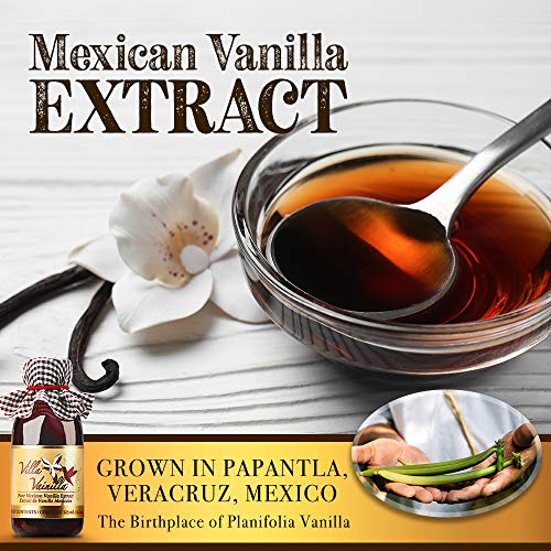 Villa Vainilla Pure Vanilla Extract Premium Concentrated Vanilla