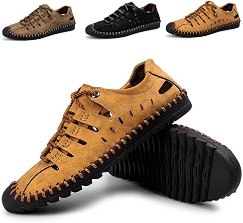 ZHShiny Summer Sport Sandals Men Outdoor Water Shoes for Hiking Trekking Running Breathable Quick Drying Sneaker Plus Size