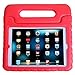 HDE Kids Case for iPad Mini 2 3 -Shock Proof Rugged Heavy Duty Impact Resistant Protective Cover Handle Stand for Apple iPad Mini 1 2 3 Retina (Red)