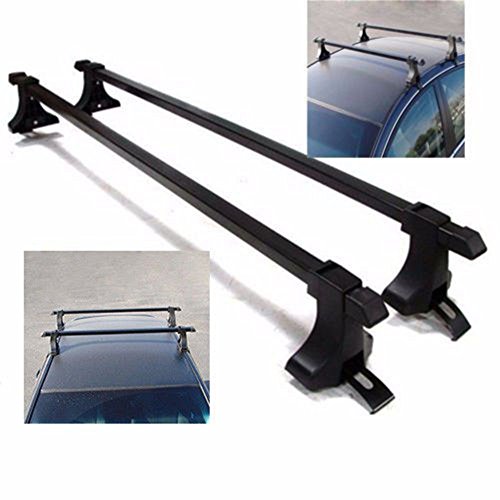 Buy 48" Car Top Roof Rack Cross Bars with Adjustable Clamps for Carrying Kayak Skiboard Bike