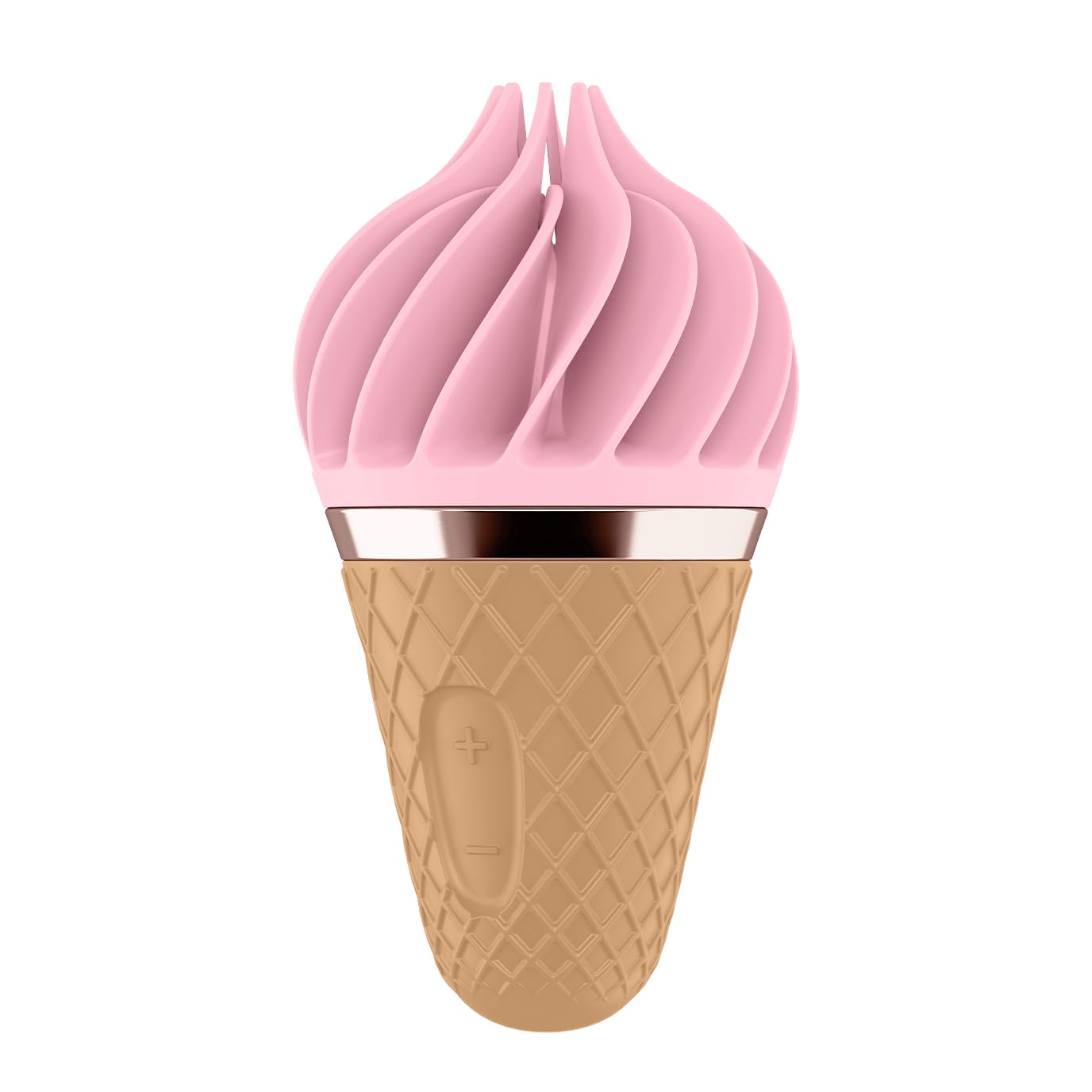 Satisfyer layons Sweet Temptation Pink/Brown | Clitoral Stimulator with 11 Rotation Settings | Waterproof Rechargeable Silicone Massager