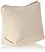 Kate Aspen Gold, Wedding, Party Favor, Gift Foil Bridesmaid Canvas Makeup Bag