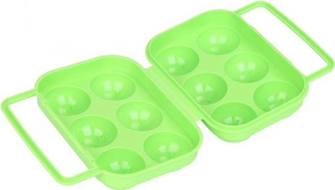 MILICAMP Protector Egg Box Storage Container Camping Carry Case | Green