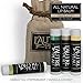 All Natural Luxury Lip Balm with Natural Beeswax by L'AUTRE PEAU - Dry Chapped Lips Treatment with Moisturizer | Simplicity Gift Set | Green Tea, Peppermint, Vanilla & Honey (4 Pack)