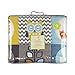 Lolli Living 4-Piece Baby Bedding Crib Set with Woods Pattern. Complete Set with Quilt, 2 Fitted Sheets, and Bed Skirt (Yellow and Blue). (161034)
