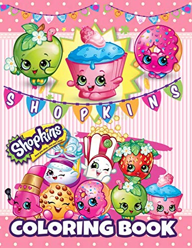 Shopkins Coloring Book: For Kids (Ages 3-12) by Color Books