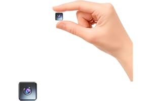TERURA Mini Security 2025 Wireless Camera Small Home WiFi 1080P HD Micro Magnetic Nanny Cam with Motion Detection,Wide Angle,Cloud & SD Storage,Night Vision,Can No Need WiFi Tiny Cameras for House Indoor