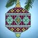 Berry Beaded Counted Cross Stitch Ornament Kit MH164305 Mill Hill Christmas Jewels 2014