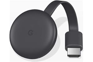 Google Chromecast (3rd Generation) Media Streamer - Black