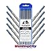 WeldingCity 10-pk Premium TIG Welding Tungsten Electrode Rod 2.0% Lanthanated (AWS/EW-La20 Blue) .040