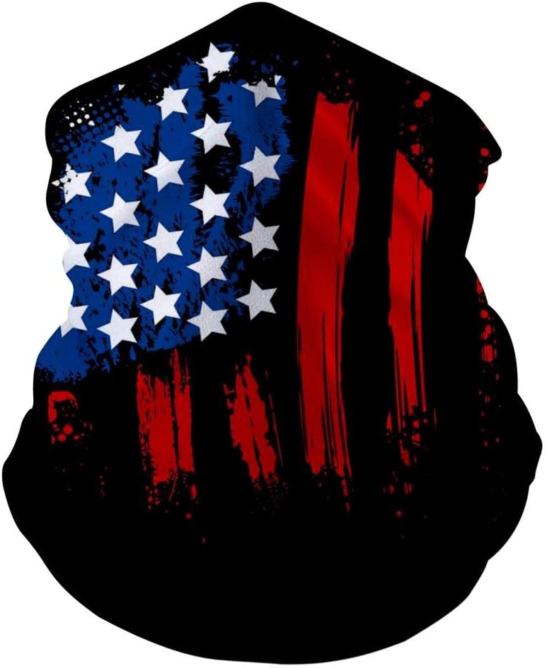 Joess Skeleton Neck Warmer Balaclava Headwear Neck Gaiter Face Mouth Protection for Sun Protection Dust Wind