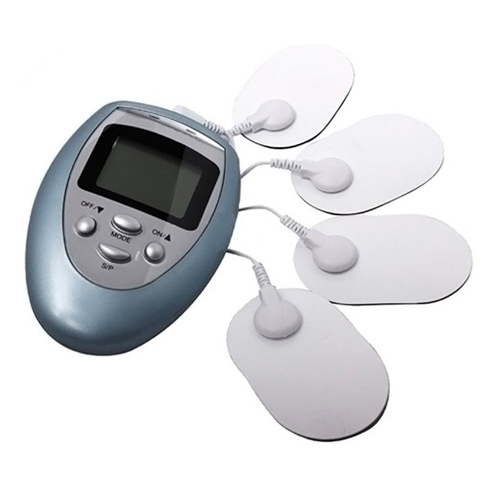 Buy Tens Machine Muscle Stimulator Digital Therapy Body Oval Electrode