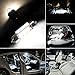 Audew6pcs DE3175 LED Interior Dome Light Map Bulb License Plate Lights for Car-Extremely Bright 4014 Chipset Canbus Error Free DE3021 DE3022 Festoon,Color White(31mm x 12mm)