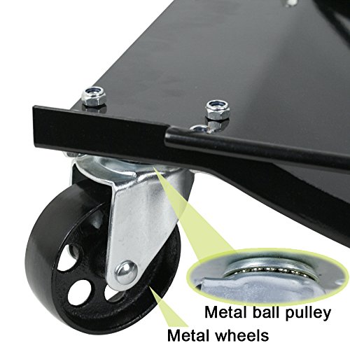 ZENY Set of 4 Tire Skates Wheel Car Dolly Ball Bearings Skate Makes