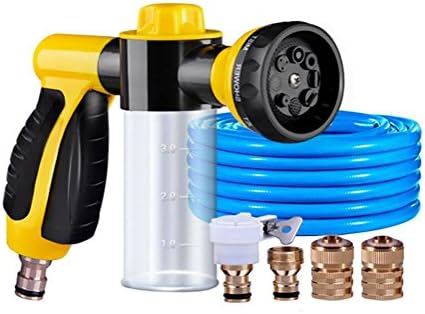 JINER Multifunctional Foam Car Washer Water Gun, High Pressure, for Yard Home Vehicle Washing -10 meters