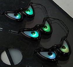 Amscan Spooky Eyes String Lights | Halloween