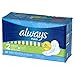 Always Maxi Unscented Pads with Wings, Long/Super 32 Count (Pack of 2)