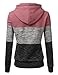 NINEXIS Womens Long Sleeve Fleece Pullover Hoodie Sweatshirts