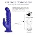 Utimi Rabbit Vibrators Rotatable G-spot Massager Clitoral Stimulator Rechargeable with 3 Motors 10 Vibration Modes for Women