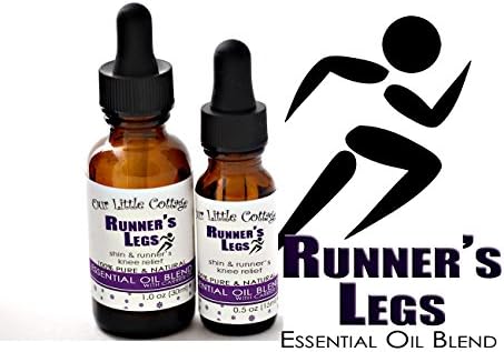 Runner's Legs Essential Oil Blend, Pain Relief, Runner's Knee, Shin Splints, Athletic Pain Relief, Sore Muscles, Muscle Relief, Sore Shins, 1.0 oz