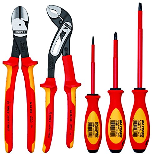 KNIPEXTools Insulated Tool Set, 5 pc. (9K989820US)