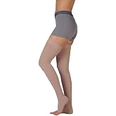 Juzo Dynamic 3511 Thigh-High Compression 20-30 mmHg Closed Toe, Petite | Silicone border, medical compression stockings, men and women, high comfort, durable, excellent containment for swelling