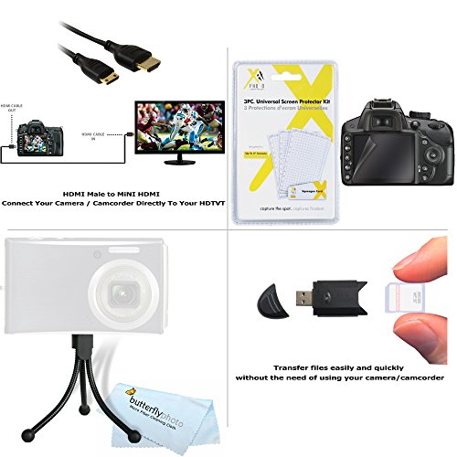 Essential Accessory Kit for Nikon COOLPIX P100 P500 P510 P520 P530