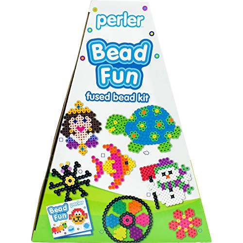 Perler Activity Kit and Storage Trays, 8000 Beads + pegboards, 8006 pcs
