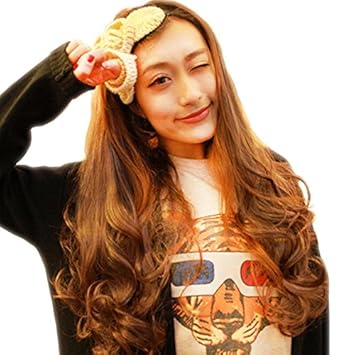 Amazon Com Korea Realistic Wig Women Girls Female Long Hair