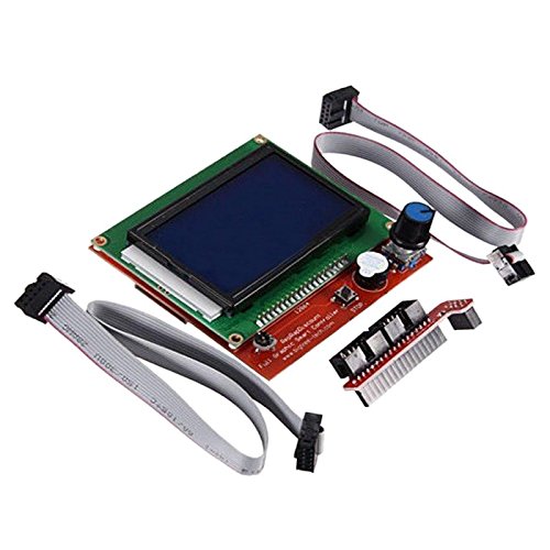REFURBISHHOUSE1set Color Random 3D Printer Kit RAMPS 12864 LCD Controller MEGA2560 R3 A4988 Drive 30 20 5cm