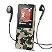AGPtEK A20 8GB MP3 Player with FM Radio/Voice Recorder, 70 Hours Playback and Expandable Up to 64GB with Independent Lock & Volume Control, Camo Green