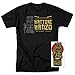 Popfunk Kill Bill Hattori Hanzo Swords Movie T Shirt & Stickers (X-Large) Black