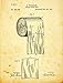 Toilet Paper Patent Drawing Metal Sign, Vintage, Bath, Bathroom, Steampunk, Industrial Décor