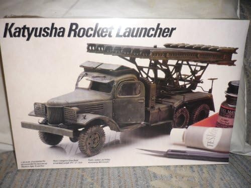 #784 Testors Italeri Katyusha Rocket Launcher 1/35 Scale Plastic Model kit,Needs Assembly